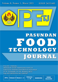 Image of [JOURNAL] Pasundan Food Technology Journal