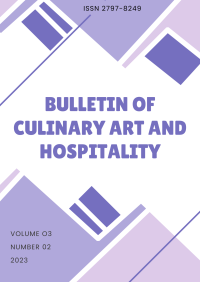 Image of [JOURNAL]  Bulletin of Culinary Art and Hospitality
