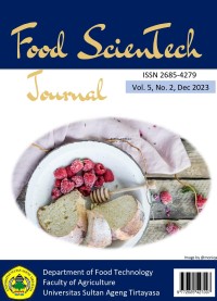 Image of [JOURNAL] Food ScienTech Journal